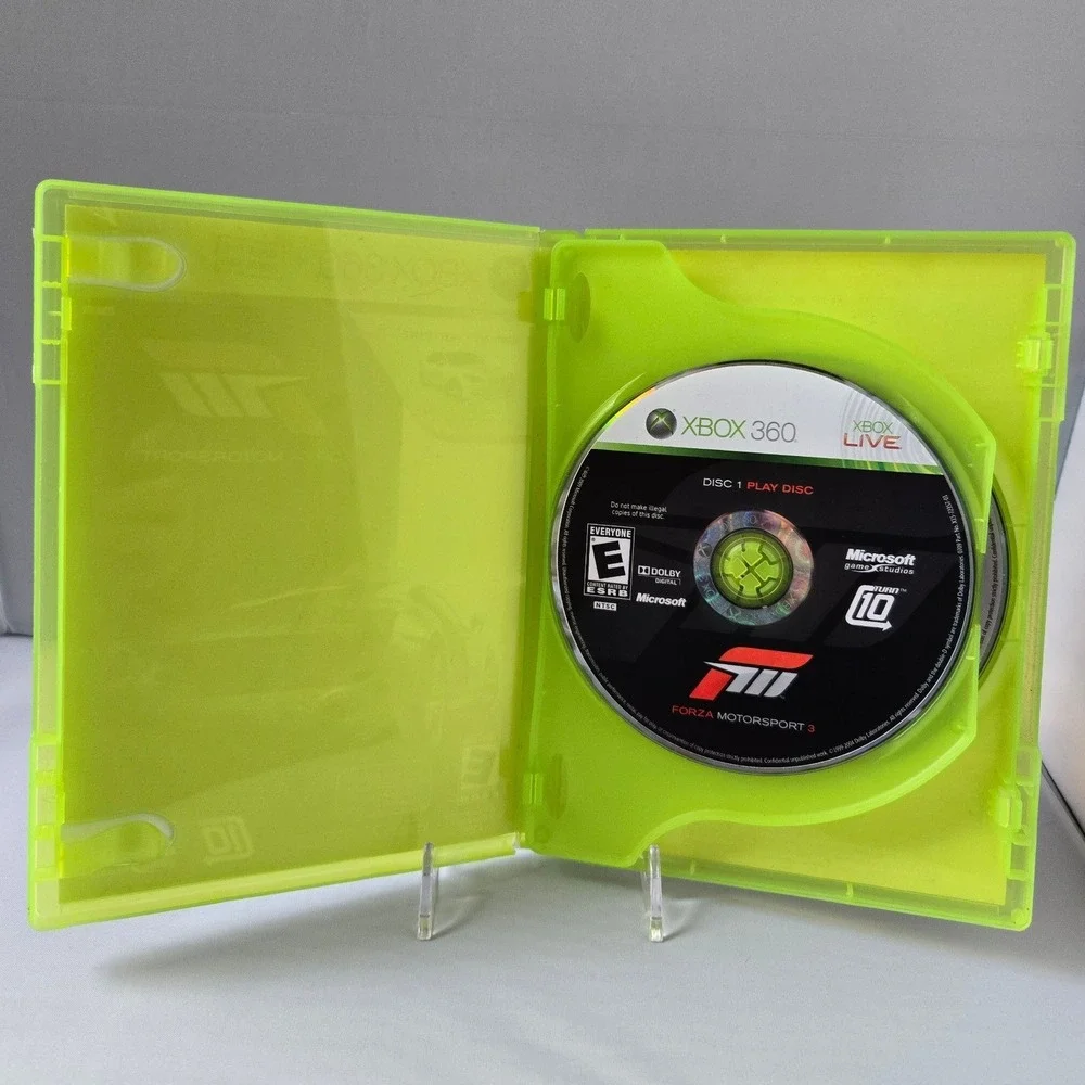 Forza Motorsport 3 Walmart Exclusive - Xbox 360‎ - Case & 2 Discs Tested